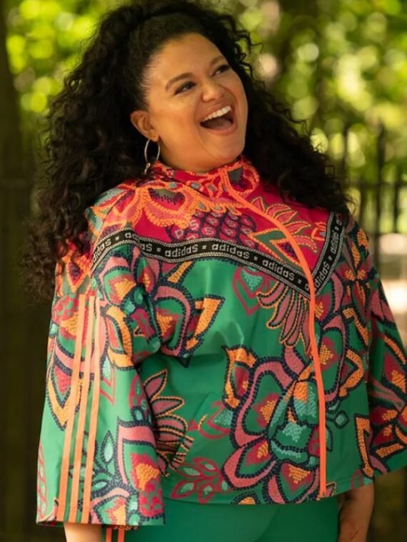 Survival of the Thickest Michelle Buteau Printed Track Jacket